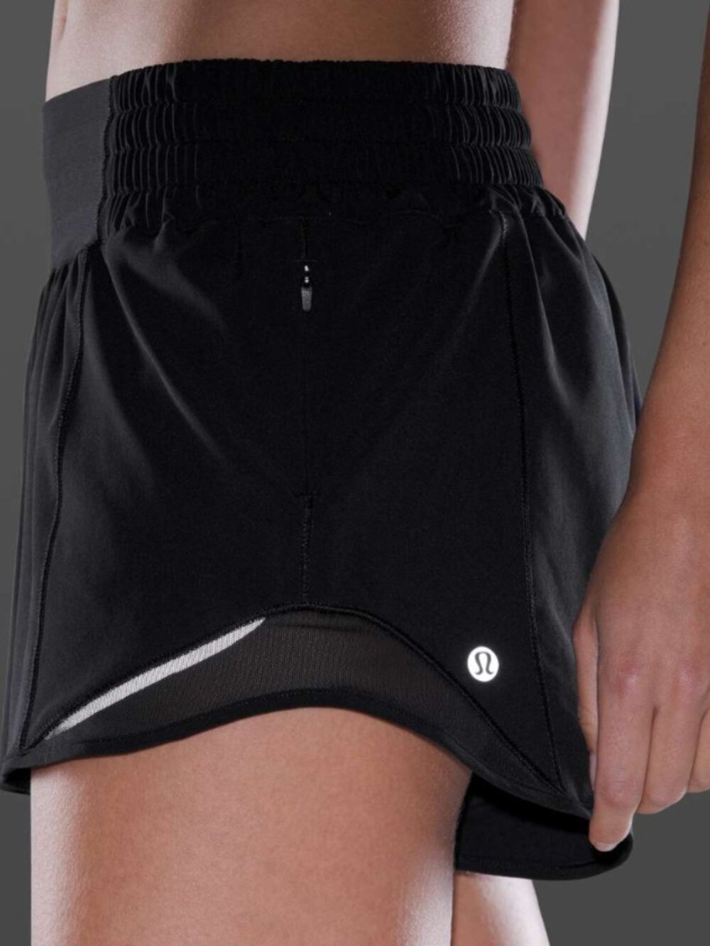 Lululemon Hotty Hot Short *High-Rise 2.5" - Black - Picture 2 of 6